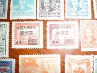 Nice stamp lot China great assortment, cancelled MANY MINT mostly 