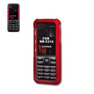    NK5310RD Rubberized Protector Cover Nokia 5310   Red