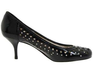 Michael Kors Artisan Women 5.5 M Black Sandal Pump Heel  