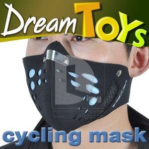 Half Face Mask cloth against emissions air allergens smoke dust 