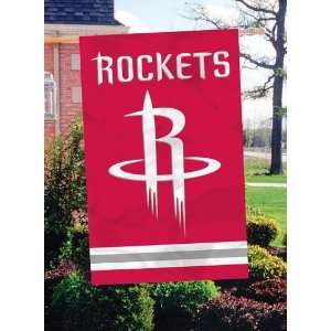  Houston Rockets House/Porch Embroidered Banner Flag 44X28 