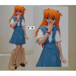   Figure EVA Mini Trading Asuka School Uniform 1 Toys & Games