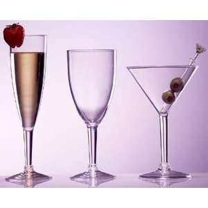   ForeverWare 8 oz Polycarbonate Plastic Martini Glass