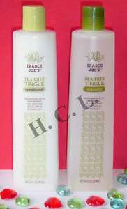 Trader Joes Tea Tree Tingle Shampoo & Conditioner  