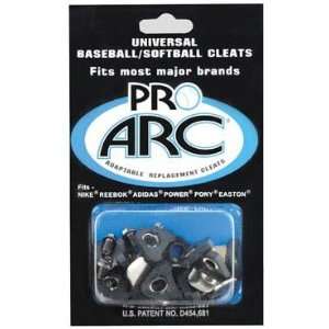   Pro Arc Molded Plastic Replacement Cleats   Metal