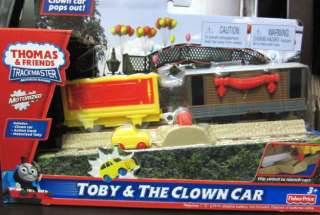 TRACKMASTER MOTORIZED TOBY & THE CLOWN CAR  