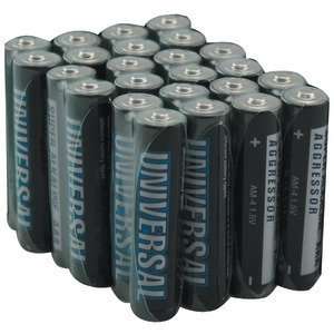  UNIVERSAL BATTERY D5340 Alkaline Batteries (AA 24 pk 