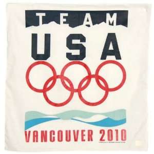  2010 Winter Olympics Team USA White Bandana Sports 