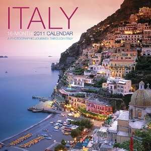  2011 Italy   Mini calendar (9780767164283) Graphique de 