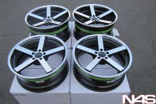   FORD MUSTANG GIOVANNA LIGHTWEIGHT MECCA STAGGERED CONCAVE WHEELS RIMS