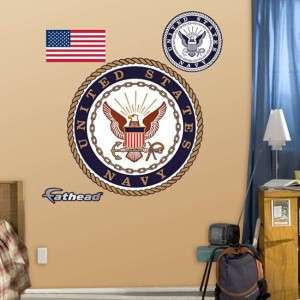 United States Navy Insignia Logo US Military Fathead  