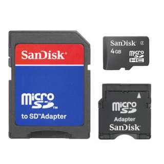 Sandisk 4GB Micro SD Mini MicroSD SDHC Memory Card 4 GB  