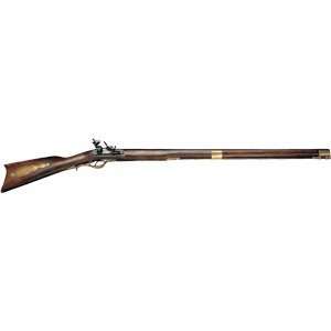 19th Century Kentucky Flintlock Rifle Replica  Sports 