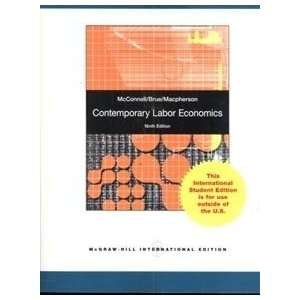  Contemporary Labor Economics (9780070166752): Stanley Brue 