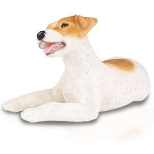  Figurine Dog Urns Jack Russell Brown & White Pet 