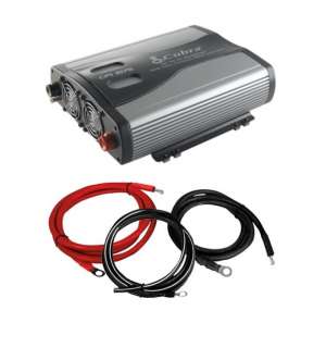 Cobra CPI1575 3000w Power Inverter DC To AC w Cable Kit 028377312694 