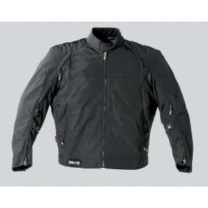   Air Mens Motorcycle Jacket Black/Black Large L 631 7004 Automotive