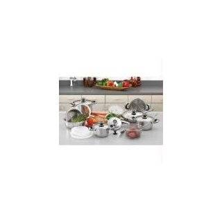 HealthSmart 10 Piece Element Cookware with Thermo Control Knobs 
