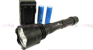 2000 Lumens 3x CREE R5 LED Flashlight Torch 3xR5+SET  