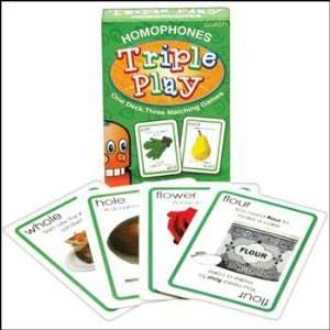  Triple Play   Homophones   1 per order Toys & Games