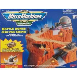   Micro Machines Military Batle Zones Eagle Peak Arsenal Toys & Games
