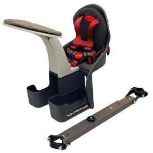  Center Mounted Child Bike Seat with Back Rest for Adult Biking  