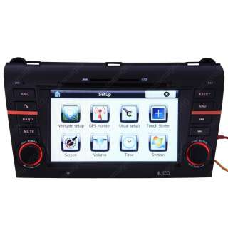 2003 2009 Mazda 3 Car GPS Navigation Radio TV Bluetooth USB MP3 IPOD 