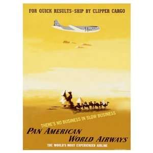 Pan Am Airlines Egypt Giclee Poster Print, 32x44 
