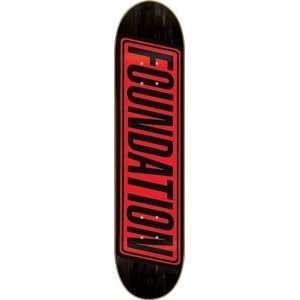  Foundation Fiberprime Bar Skateboard Deck   8.12 x 32 