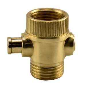   Duty Solid Brass Hand Shower Switch   Polished Brass: Home & Kitchen