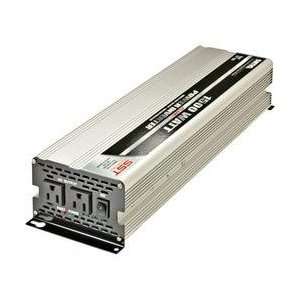  1500 Watt DC To Dual Outlet AC Power Inverter With Soft Start   Up 