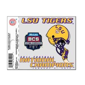  NCAA Louisiana State Fightin Tigers 2012 BCS Champions 