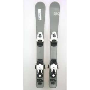 New ECO Gray Kids Shape Snow Ski with Salomon T5 Binding 80cm #22228 