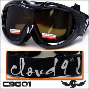 Winter Snow Goggles Ski Boarding Cloud 9 Dual Lens 4 Styles Mens 