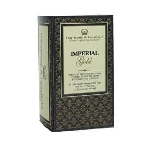 Harrisons & Crosfield   Imperial Gold Tea 20ct Tagged Tea Bag