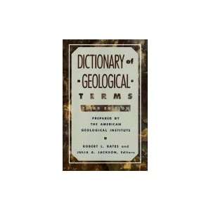  Dictionary of Geological Terms; Third Edition [PB,1984 