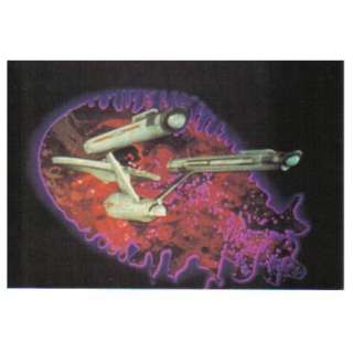 Star Trek TOS Enterprise 4 x 6 Glossy Postcard #1, 1993  