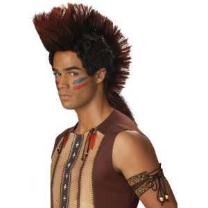 : Lets Party By California Costumes Indian Warrior Adult Wig / Brown 