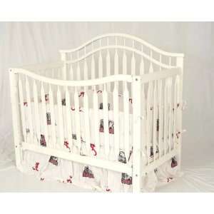    Alabama Crimson Tide Baby Crib Set White