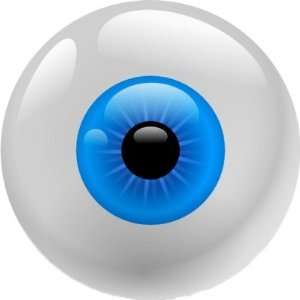  Blue Eye Ball Stickers Arts, Crafts & Sewing
