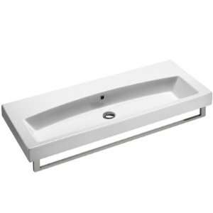   Vessel or Self Rimming Bathroom Sink Hole Configuration One Hole