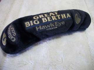 Callaway Great Big Bertha Hawk Eye Ti Driver Headcover  