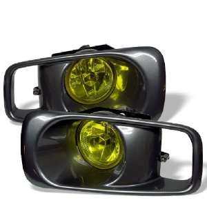  99 00 Honda Civic OEM Style Yellow Fog lights: Automotive