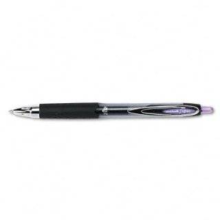  uni ball 207 Retractable Medium Point Gel Pens, 2 Purple 