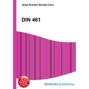  DIN 461 Ronald Cohn Jesse Russell Books
