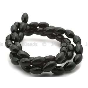 4x6mm Oval Beads 16, Black Onyx Arts, Crafts & Sewing