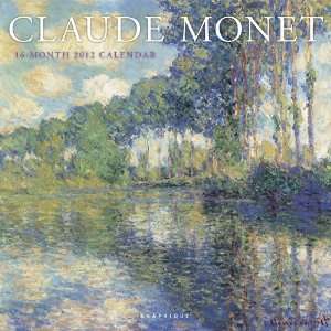 2012 Monet Wall Calendar: Graphique de France: 9780767172462:  