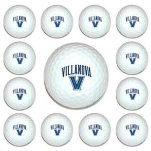   University Villanova Wildcats Dozen Pack Golf Balls New Sports