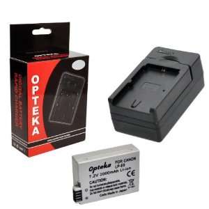  Opteka MBC LPE8 AC/DC Mono Rapid Battery Charger with 