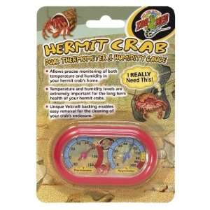  ZOO MED/AQUATROL, INC Hermit Crab Dual Thermometer Pet 